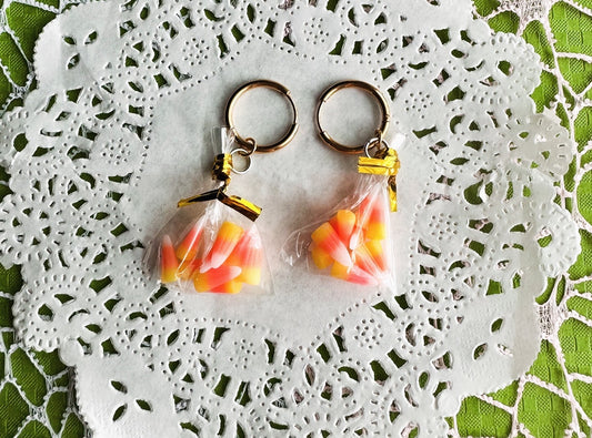 Candy Corn Earrings