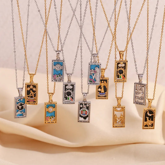 Tarot Card Necklace