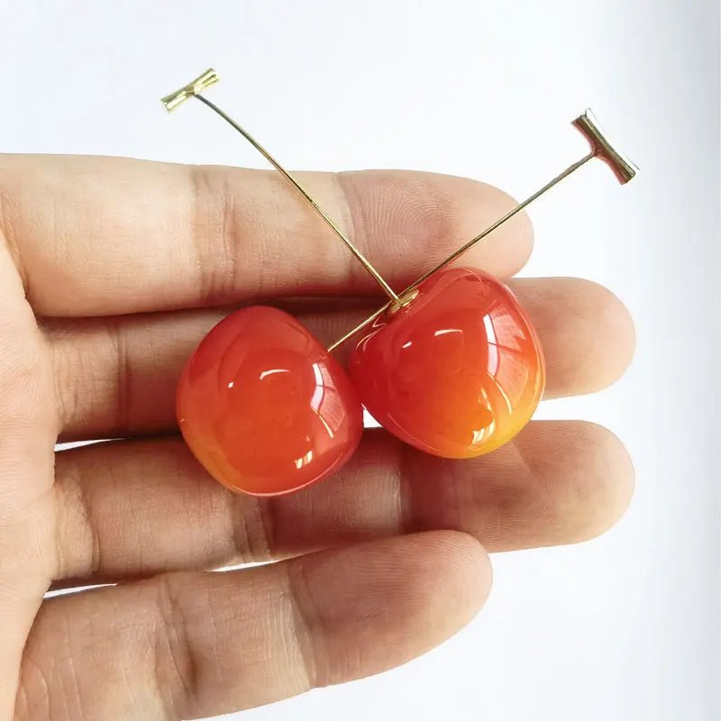 Cherry Earrings - Pluere Co.